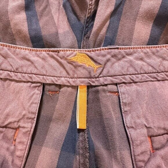 Tommy Bahama Men's 40 x 13 Striped Casual Shorts Long Weekend Beach Vacation - Picture 7 of 9